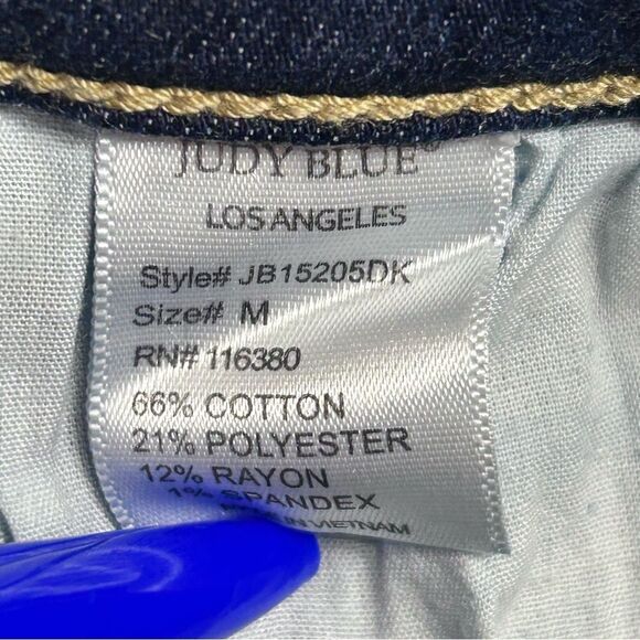 Judy Blue Patches Of Blue Denim Shorts - Picture 8 of 10